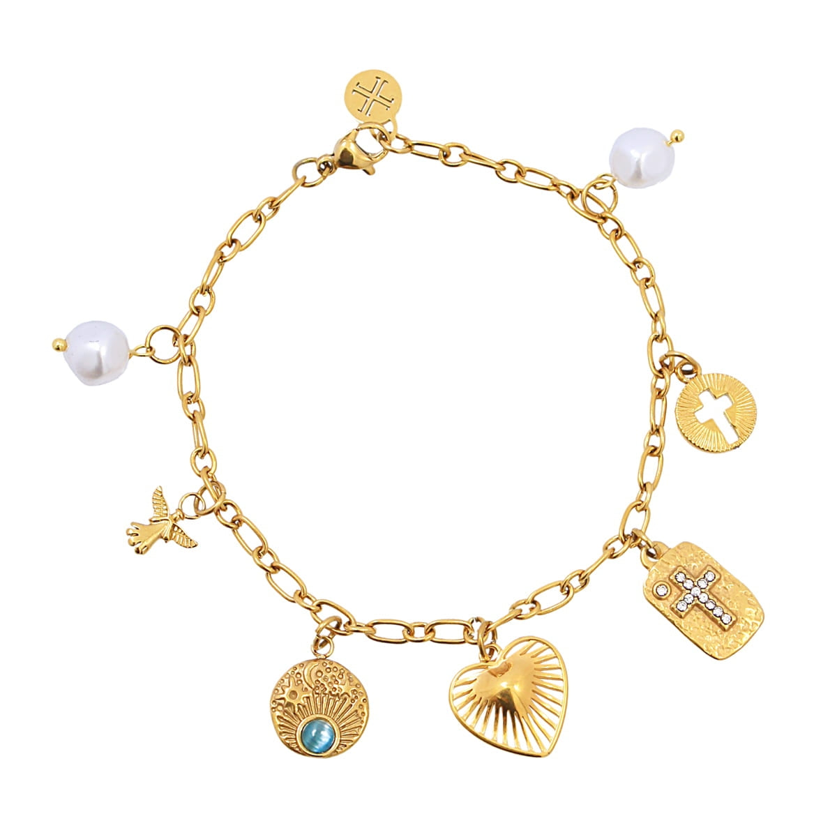Pulsera Luminaria Dorado Anartxy