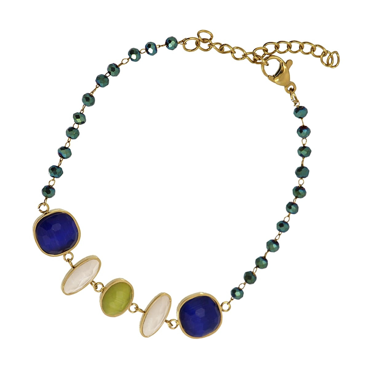 Pulsera Azafrán Verde Anartxy