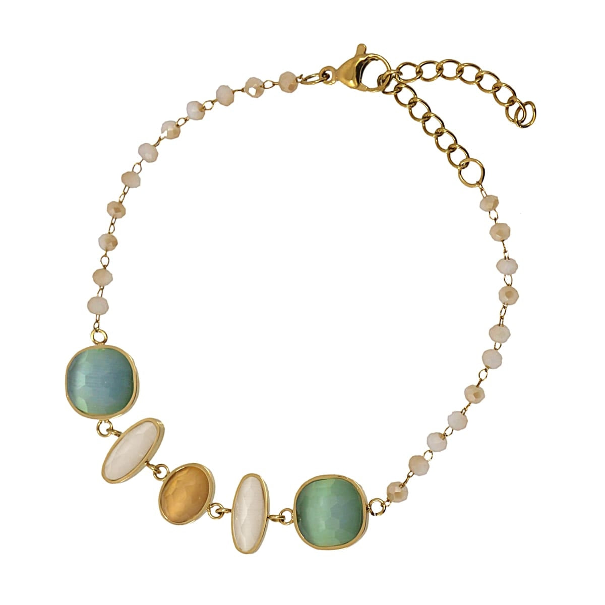 Pulsera Azafrán Beige Anartxy