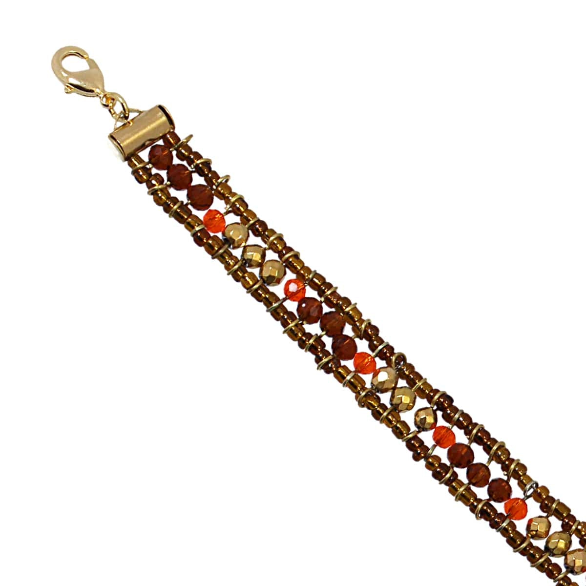 Pulsera Azuf Marrón Anartxy