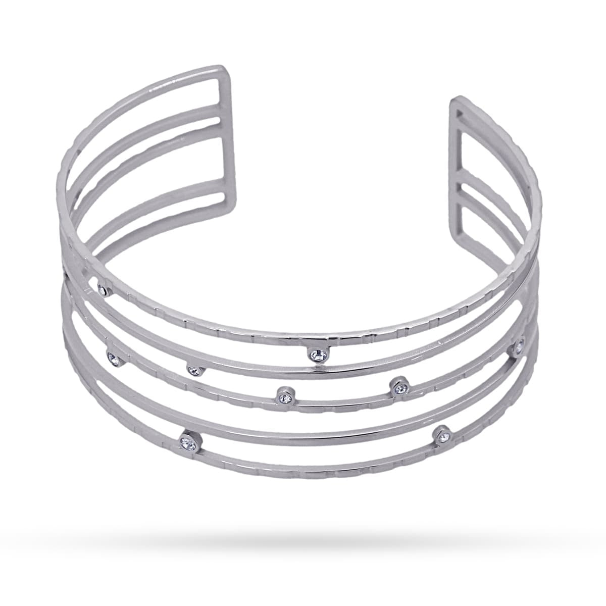 Pulsera Crono Plateado Anartxy