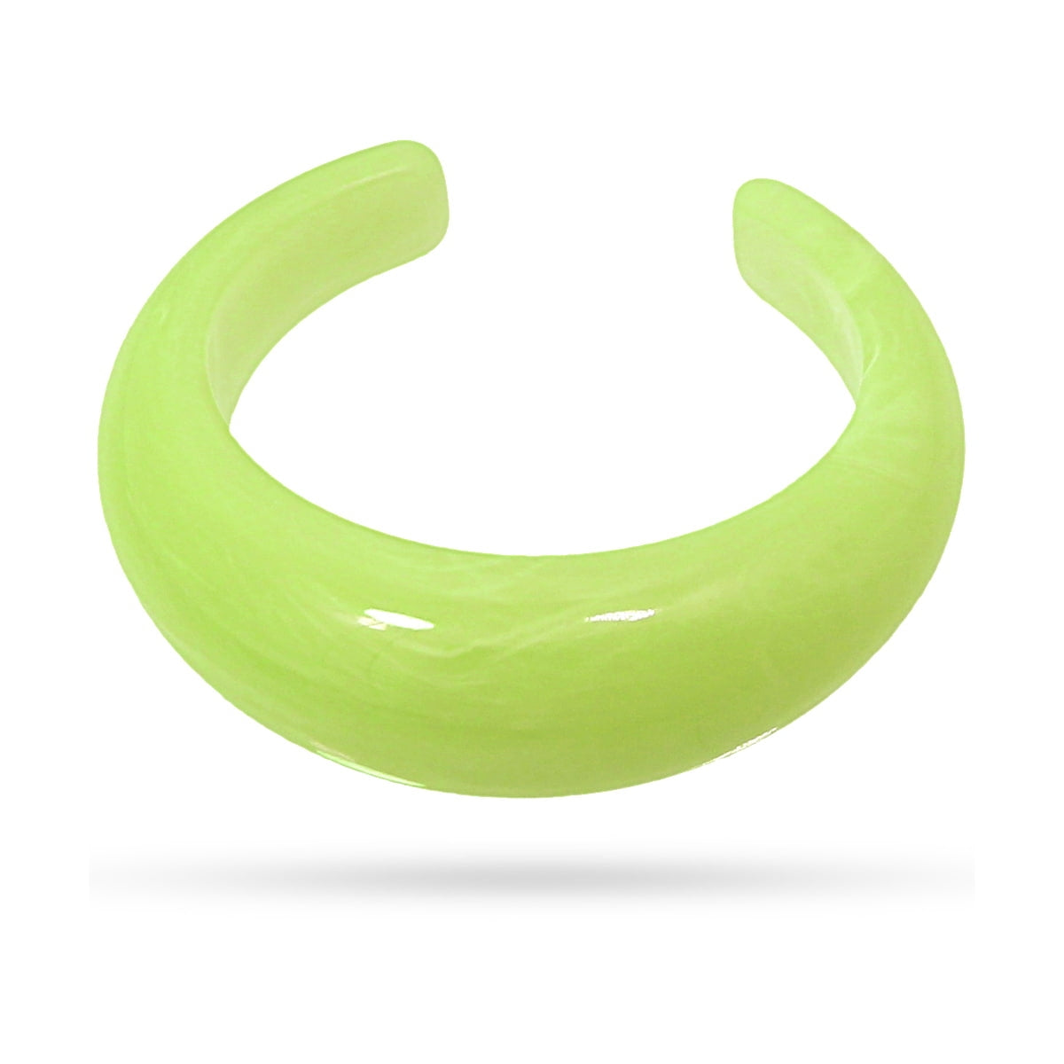 Pulsera Resin Plum Verde claro Anartxy