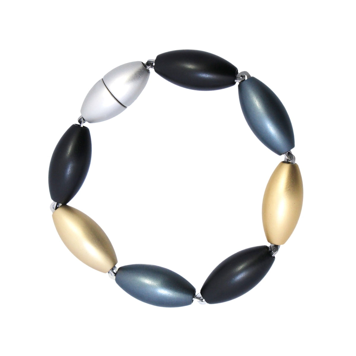 Pulsera Frost Lively Negro Anartxy