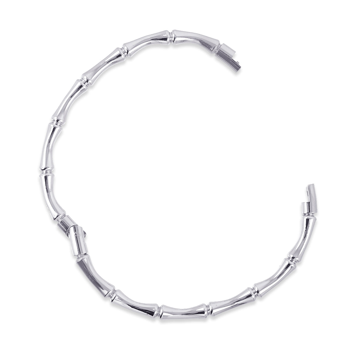 Pulsera Essentials Barely Plateado Anartxy