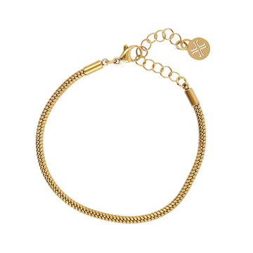 Pulsera Essentials Mesh Dorado Anartxy