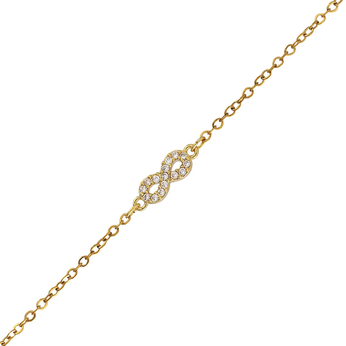 Pulsera Charming Infinity Dorado Anartxy