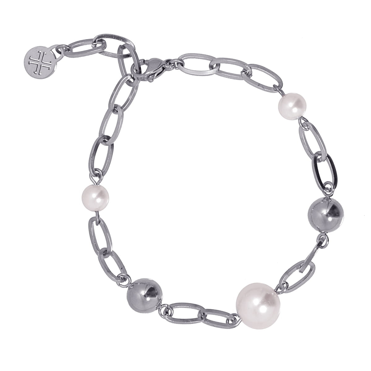 Pulsera Gasilda Plateado Anartxy