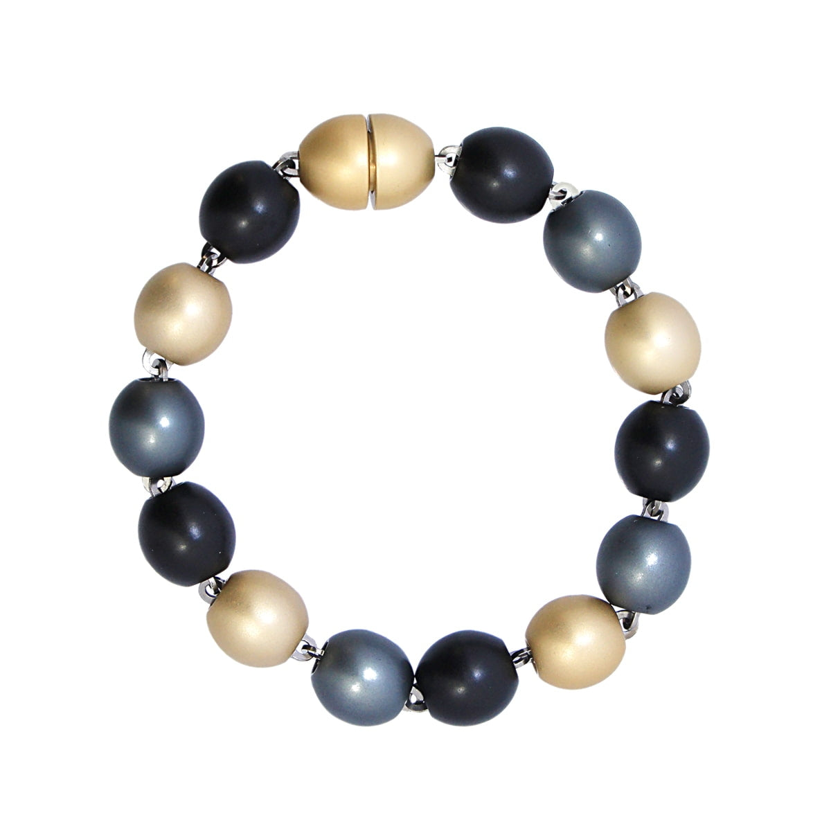 Pulsera Frost Radiance Negro Anartxy