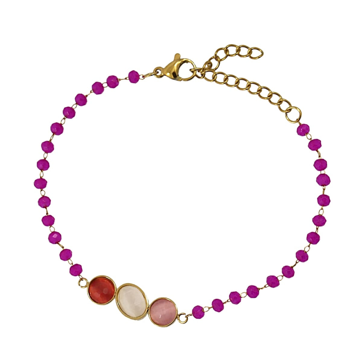 Pulsera Loto Rosa Anartxy