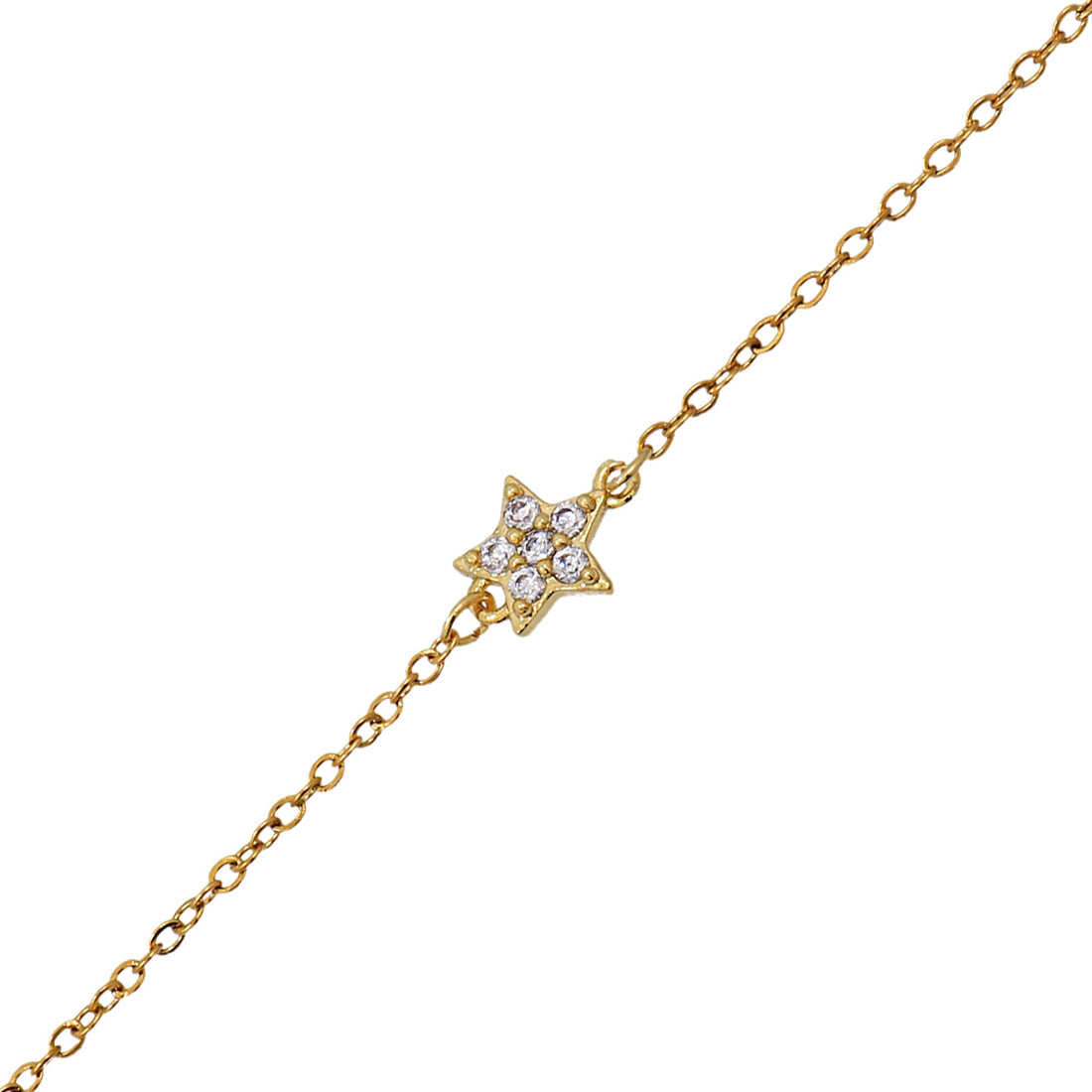 Pulsera Charming Star Dorado Anartxy