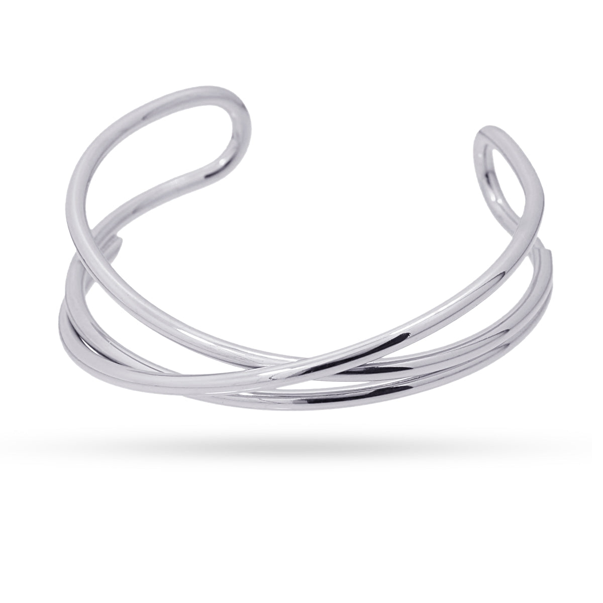 Pulsera Waves Twist Plateado Anartxy