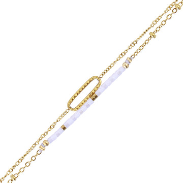 Pulsera Spirit Dune Blanco Anartxy