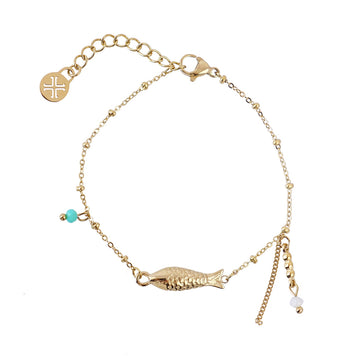 Pulsera Tide Shoal Dorado Anartxy