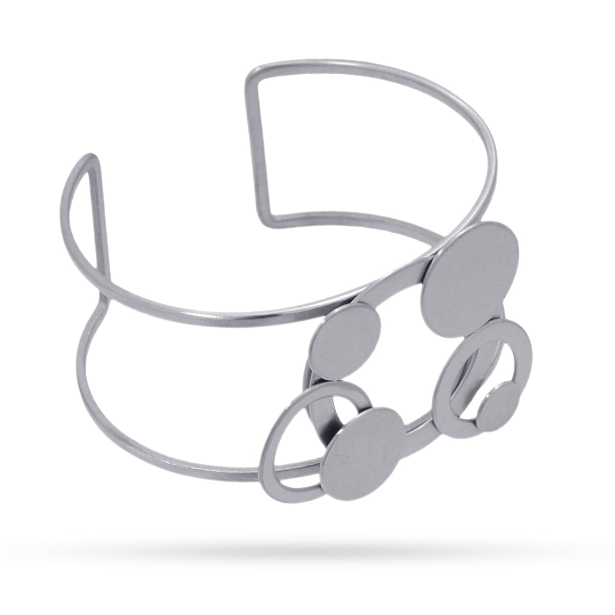 Pulsera Tirana Plateado Anartxy