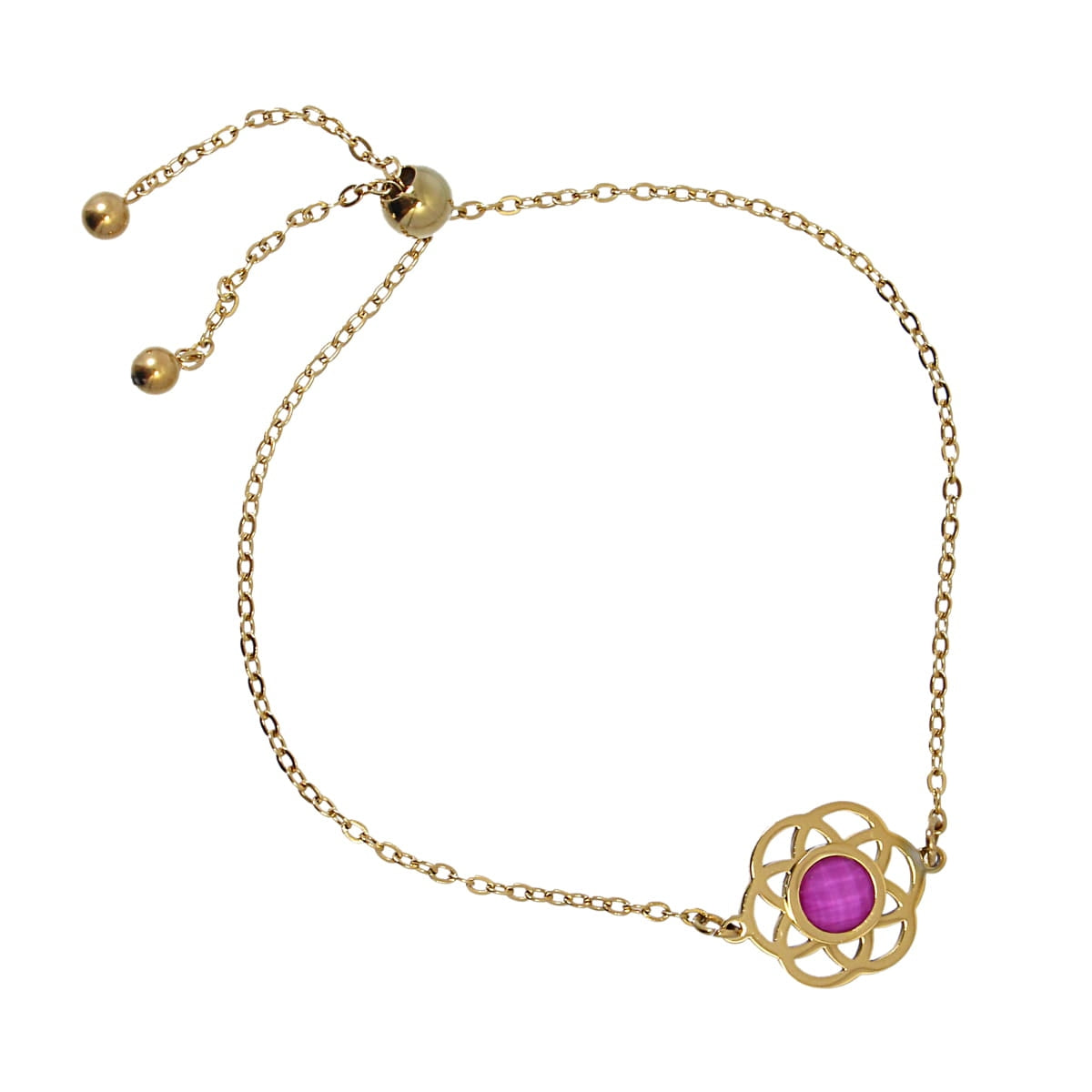 Pulsera Tulipán Rosa Anartxy