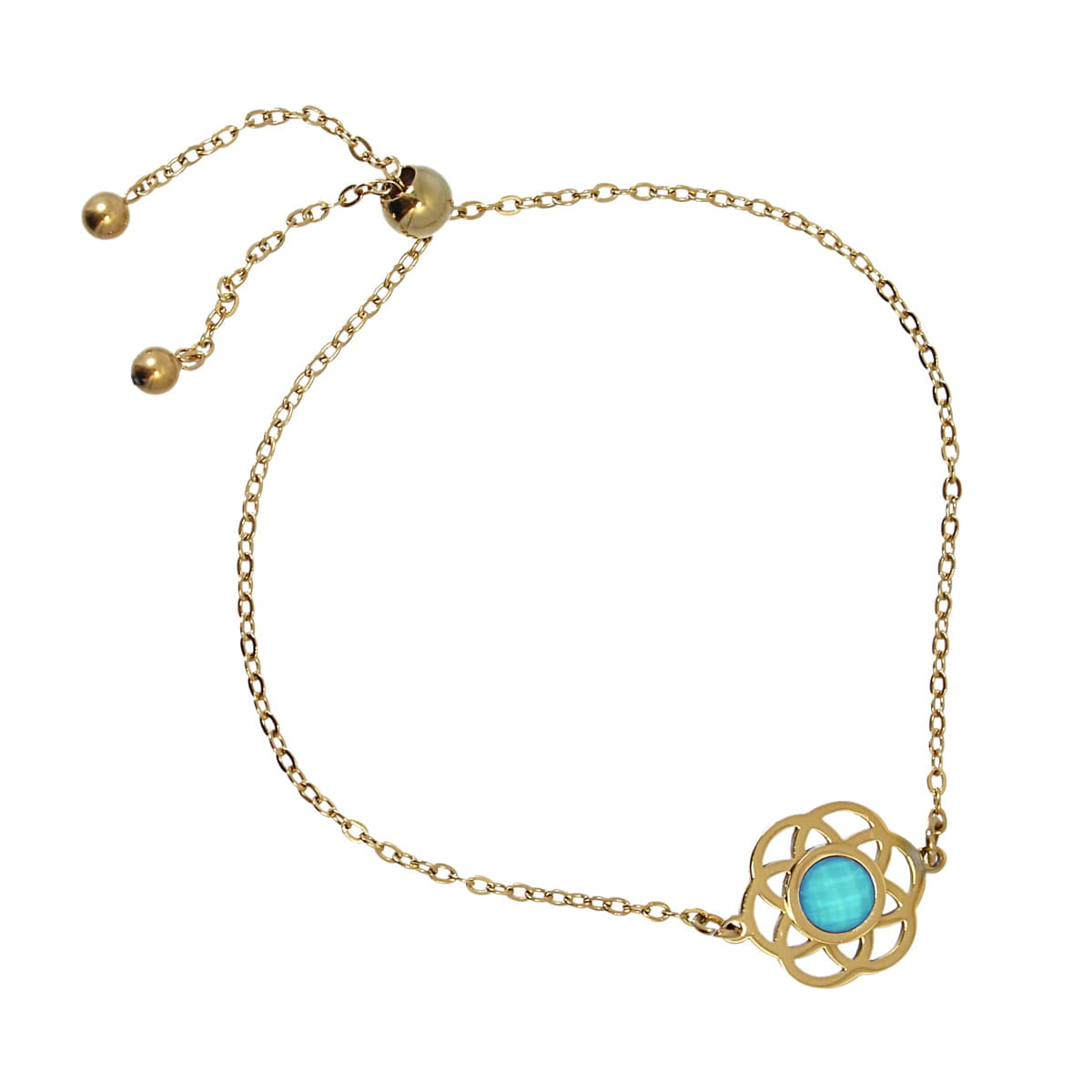 Pulsera Tulipán Azul Anartxy