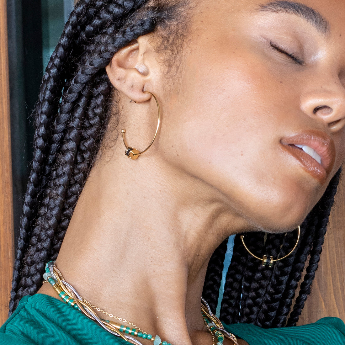 Pendientes Valnera Dorado Anartxy