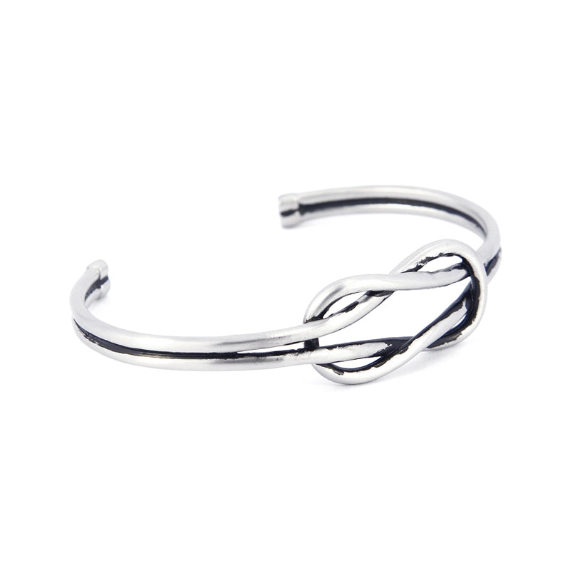 Pulsera nudo H158 Plateado Anartxy