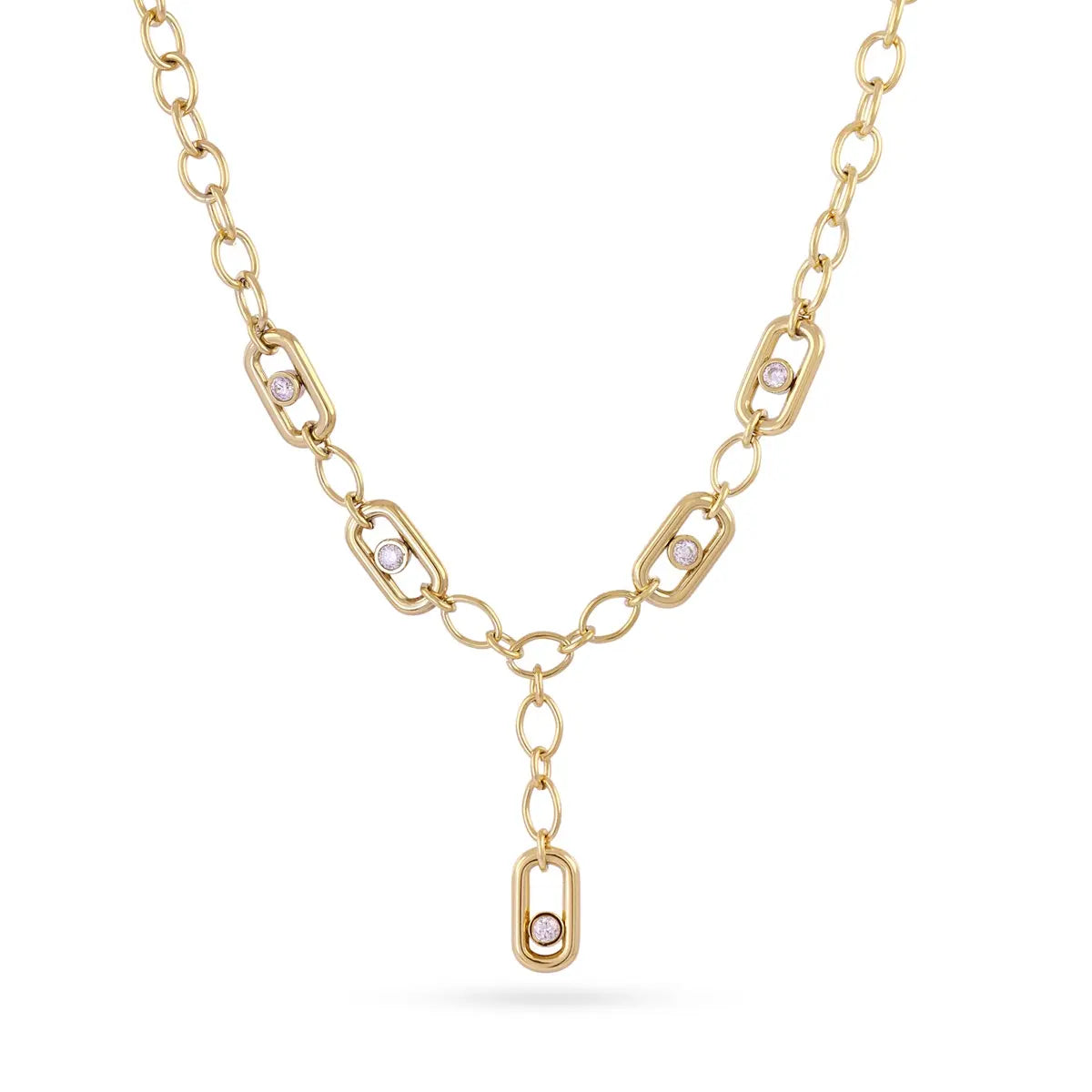 CONJUNTO INFINITY collar, pendientes, pulsera y anillo Anartxy