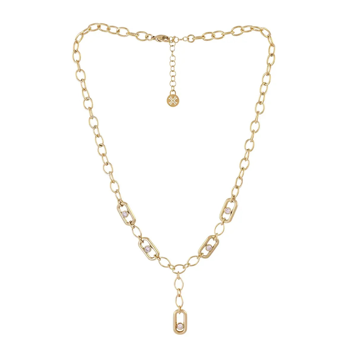 CONJUNTO INFINITY collar, pendientes, pulsera y anillo Anartxy