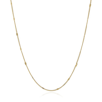 Cadena mascarilla Safira Dorado Anartxy