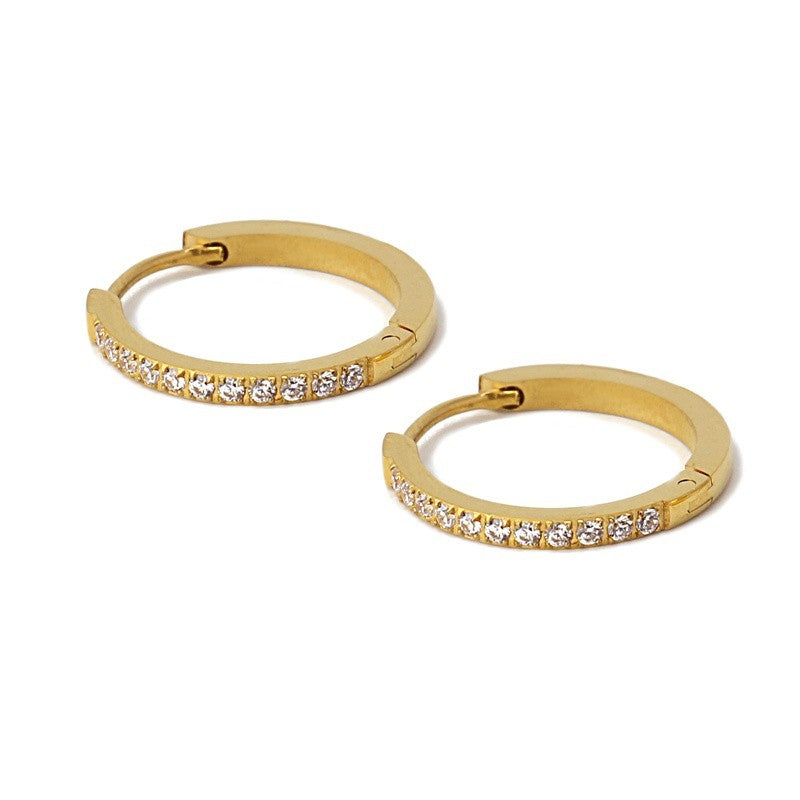Aros Palmira Dorado Anartxy
