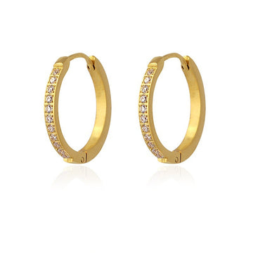 Aros Palmira Dorado Anartxy