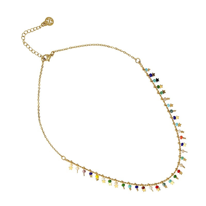 Collar charms estrellas BCO100 - Anartxy