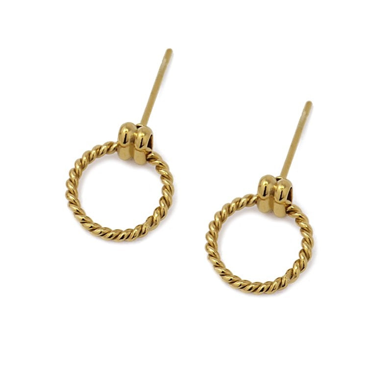 Mini aros Zora Dorado Anartxy