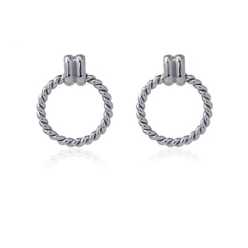Mini aros Zora Plateado Anartxy
