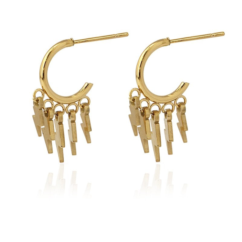 Mini aros Zaida Dorado Anartxy