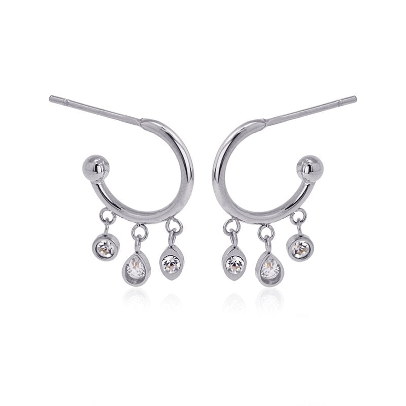 Pendientes circonita BPE681 - Anartxy