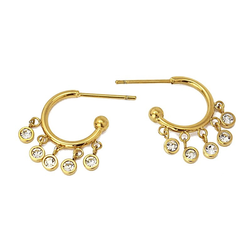 Pendientes circonita BPE692 - Anartxy