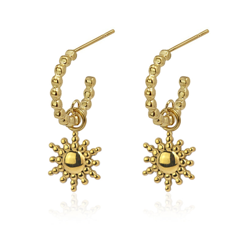 Mini aros Fara Dorado Anartxy