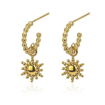 Mini aros Fara Dorado Anartxy