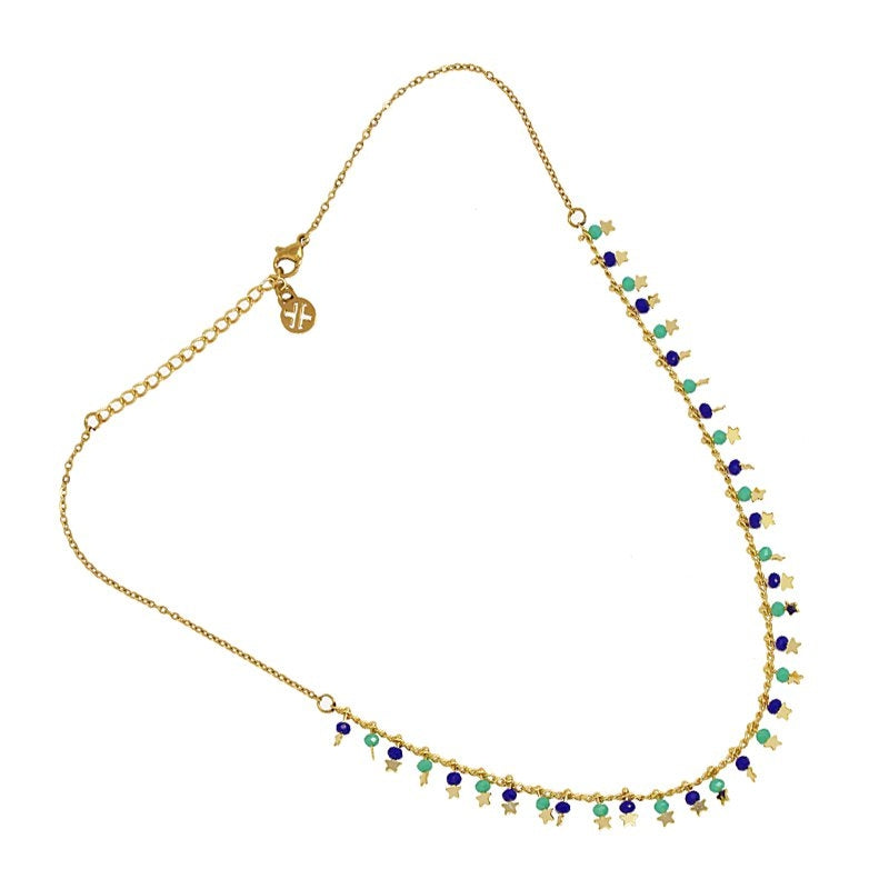 Collar charms estrellas BCO100 - Anartxy