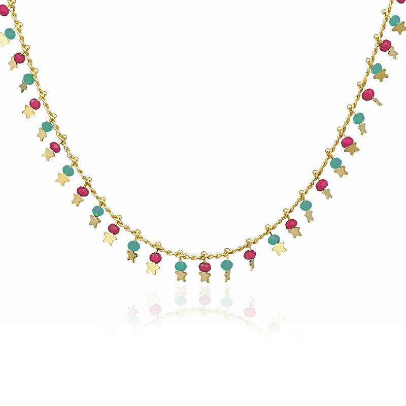 Collar Eglé Rojo Anartxy