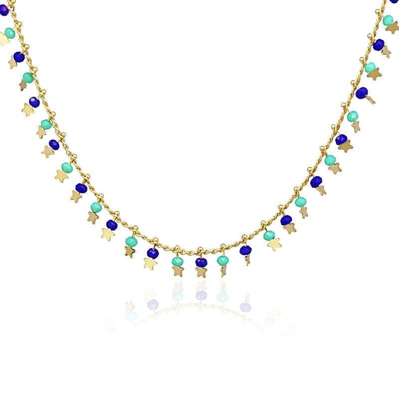 Collar charms estrellas BCO100 - Anartxy