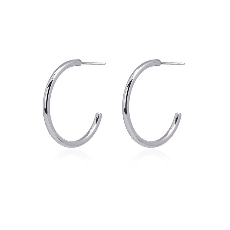 Aros Marlene Plateado Anartxy