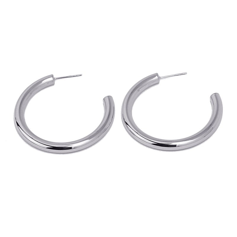Aros Marciala Plateado Anartxy