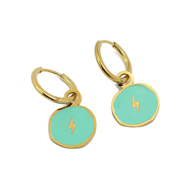 Pendientes esmalte BPE786 Anartxy