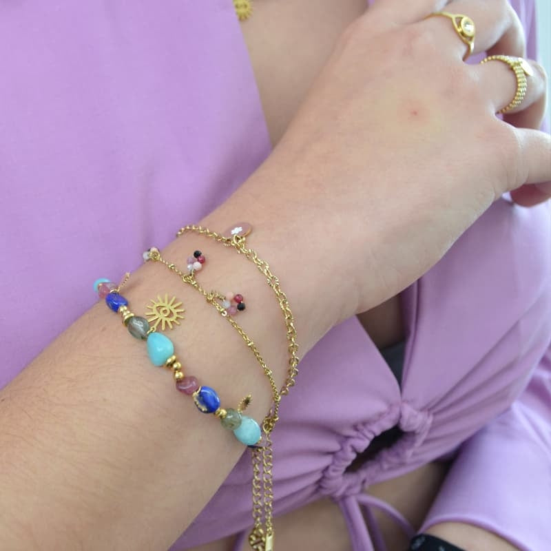 Pulsera Tabacal Rosa Anartxy