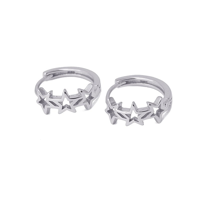 Mini aros plata Julieta