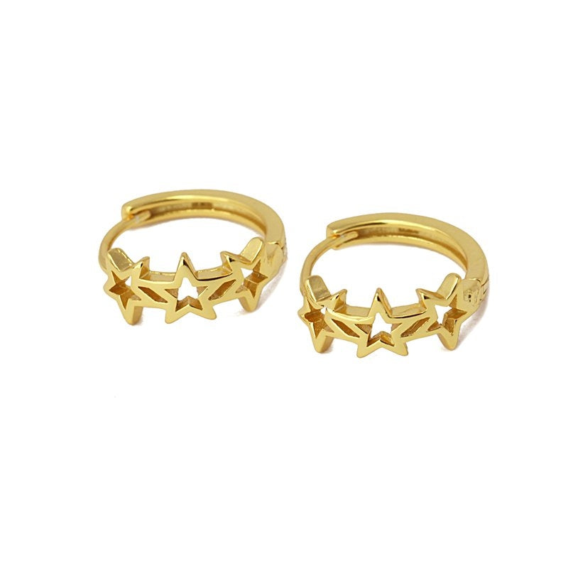 Mini aros plata Julieta Anartxy
