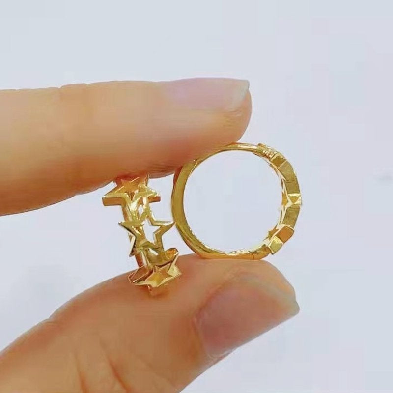 Mini aros plata Julieta Anartxy