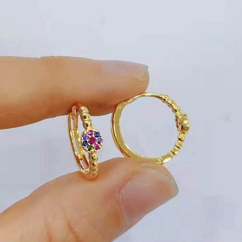 Mini aros plata Imai Anartxy