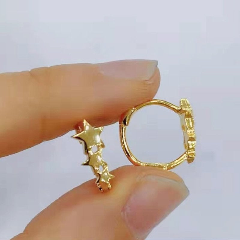 Mini aros plata Iklil Anartxy