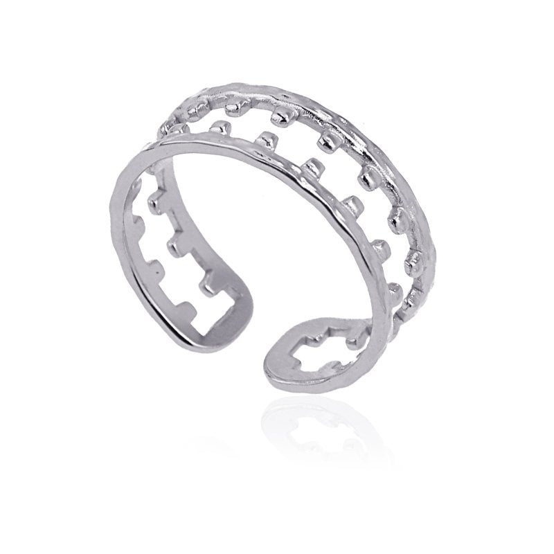 Anillo Heidi Plateado Anartxy
