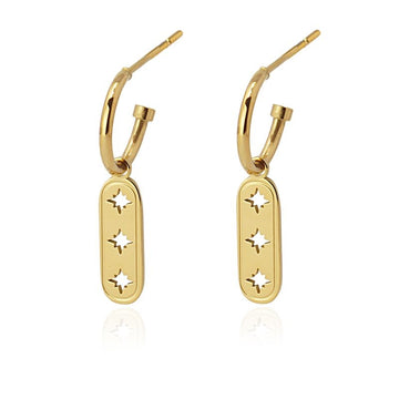 Mini aros Ariela Dorado Anartxy