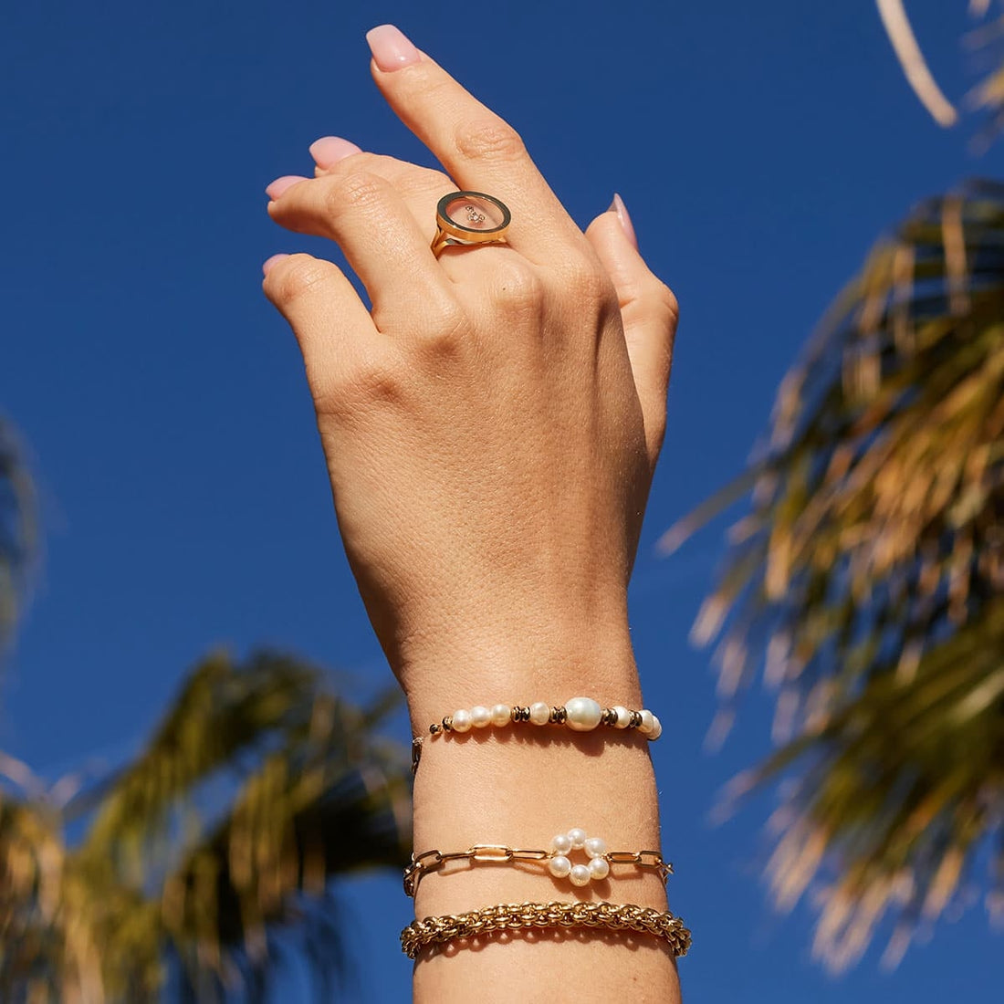Anillo Adalia Dorado Anartxy